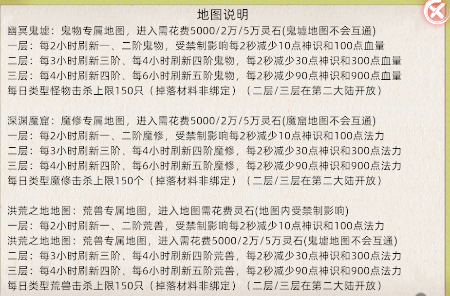 《修仙家族模拟器2》：妖域之地介绍！(图2)
