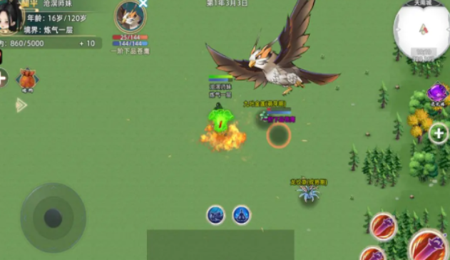 《修仙家族模拟器2》：土灵根技能搭配，平民也能逆袭成扛伤大佬！(图2)